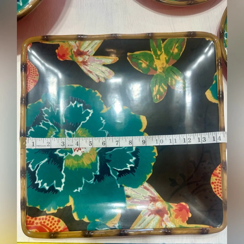 Certified International Tracy Porter Poetic Wanderlust Floral Boho 4 Piece Set